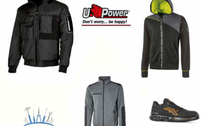 Abbigliamento da lavoro: 4 novità di casa UPower