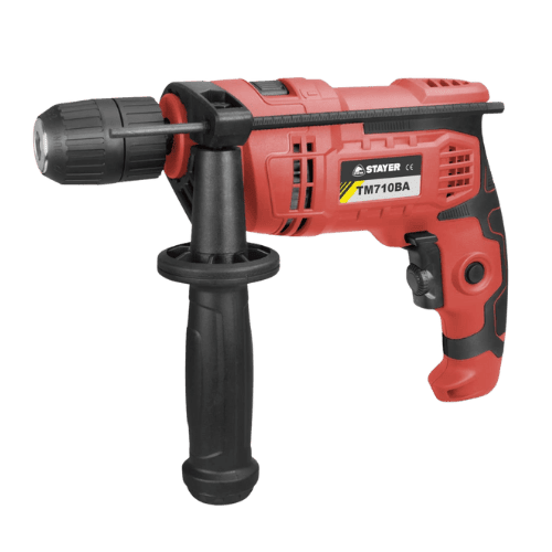 Trapano Elettrico con percussione STAYER TM 710 BA 1 trapano elettrico con percussione stayer tm 710 ba